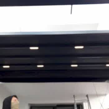 Raylı Tente Sistemleri Pergole