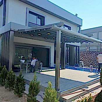 Raylı Tente Sistemleri Pergole