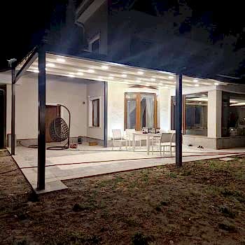 Raylı Tente Sistemleri Pergole