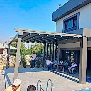 Raylı Tente Sistemleri Pergole