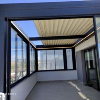 Raylı Tente Sistemleri Bioklimatik Pergola