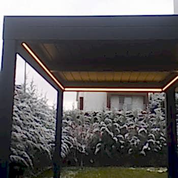 Raylı Tente Sistemleri Bioklimatik Pergola