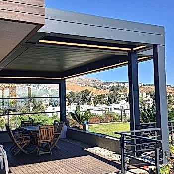 Raylı Tente Sistemleri Bioklimatik Pergola