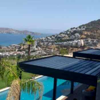 Raylı Tente Sistemleri Bioklimatik Pergola